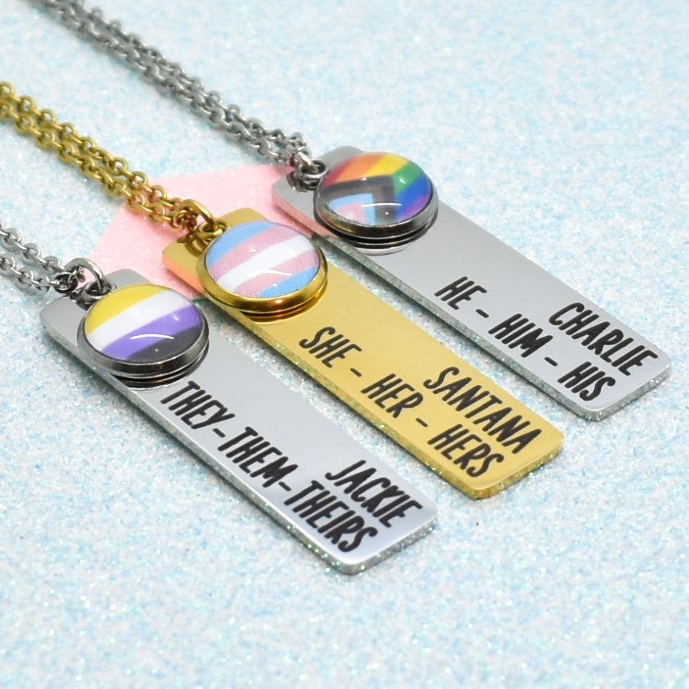 The importance of Pronouns and the role of Pronoun Jewellery.