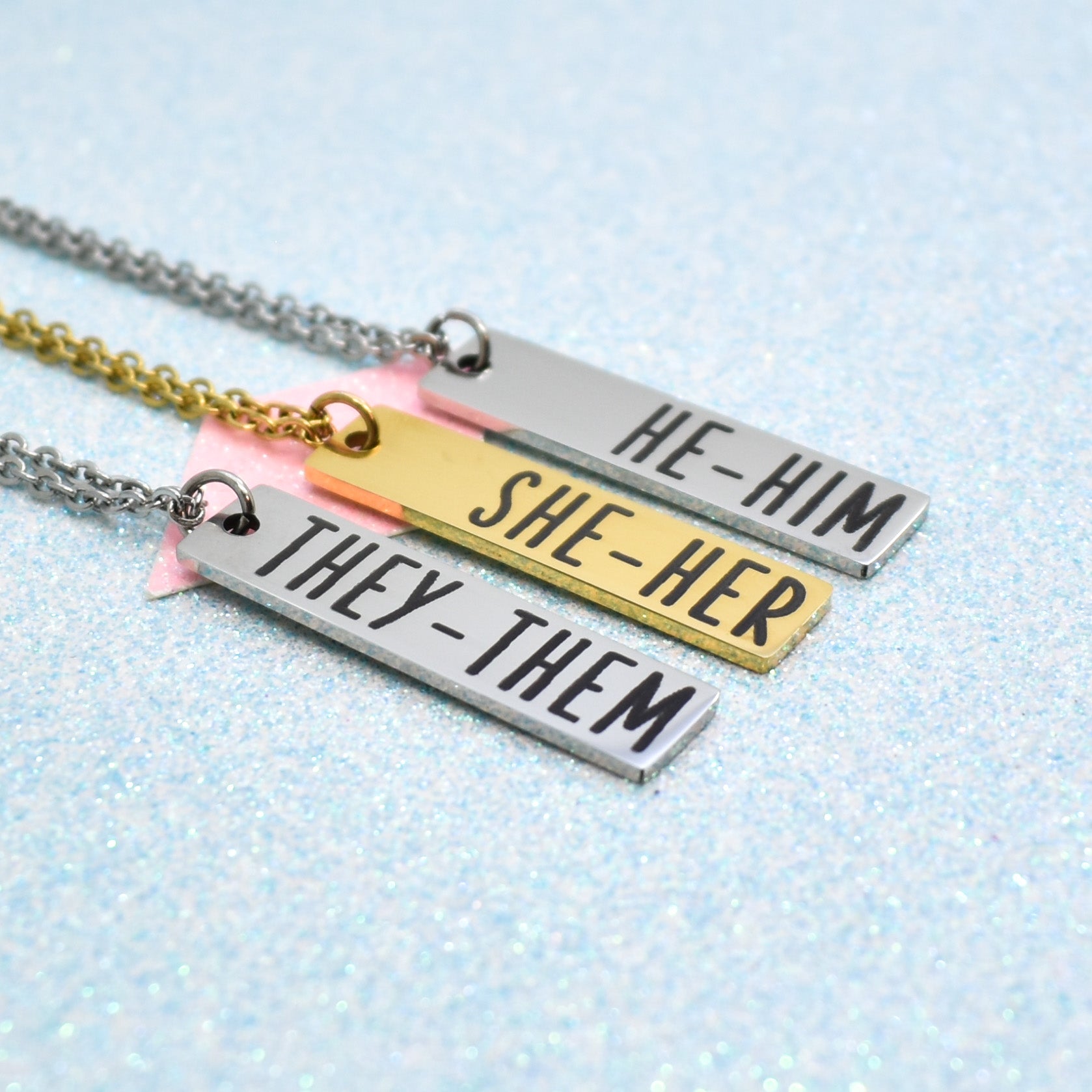 Audacious, Pronoun Necklace