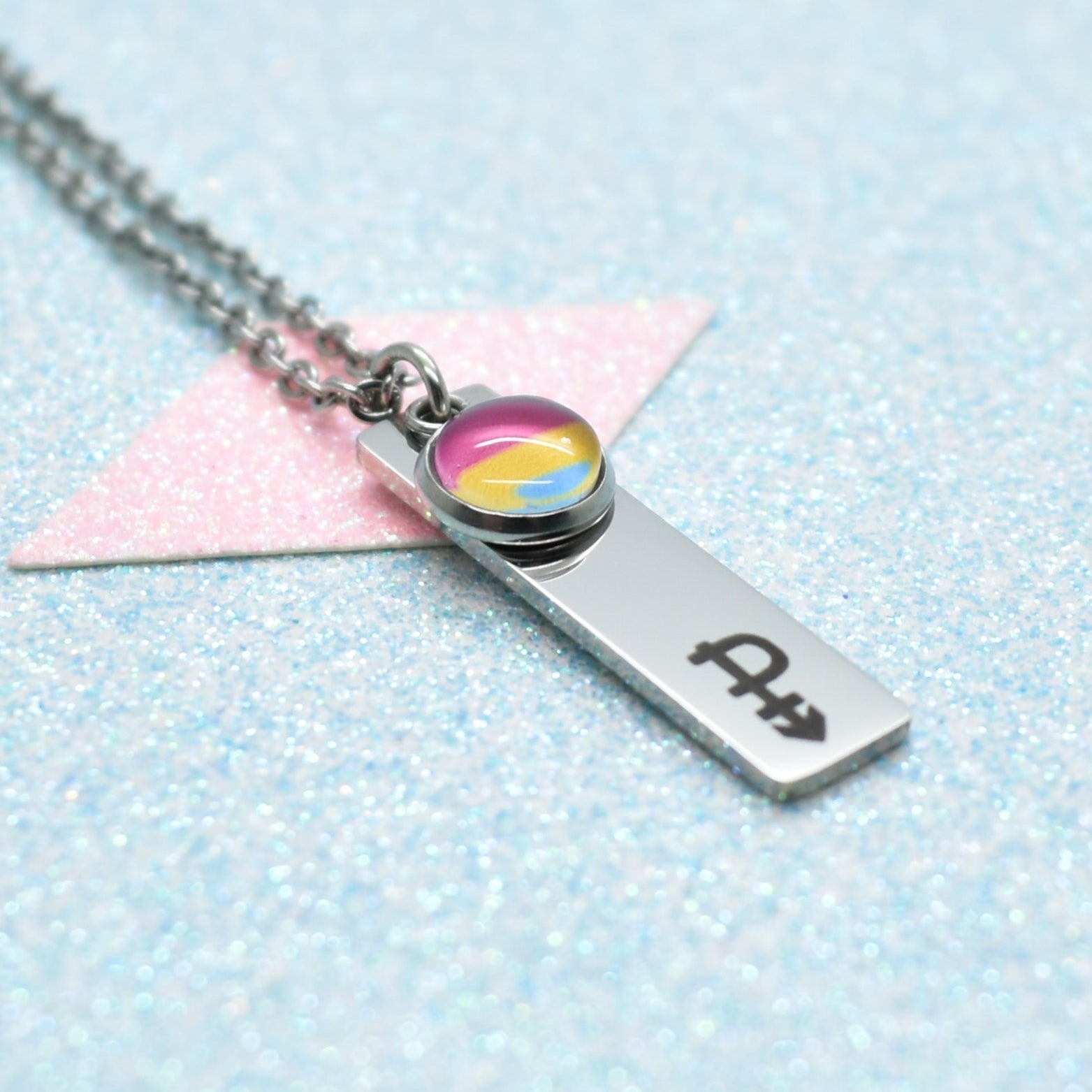 Austere, Pansexual Necklace