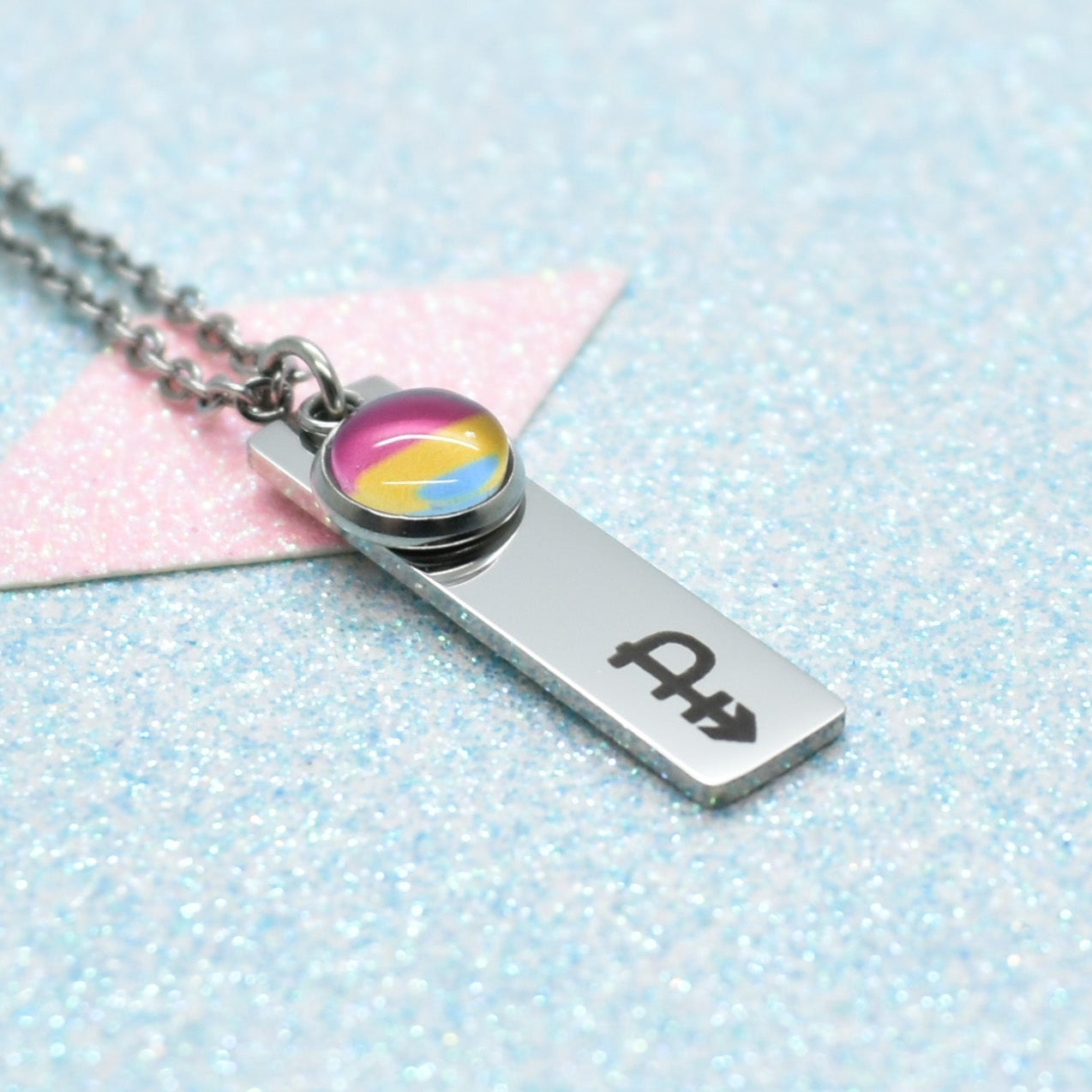 Austere, Pansexual Necklace