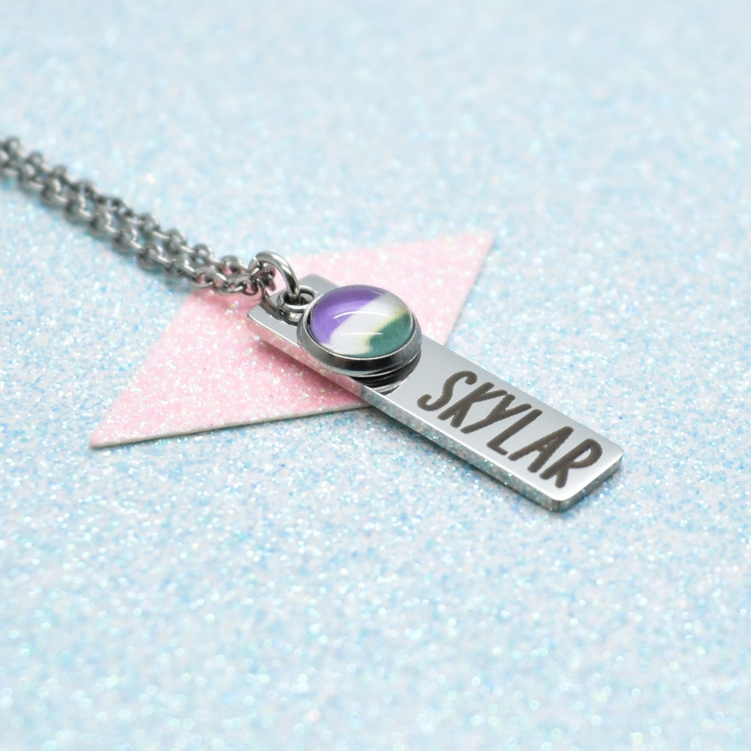 Virtuous, Gender Queer Necklace