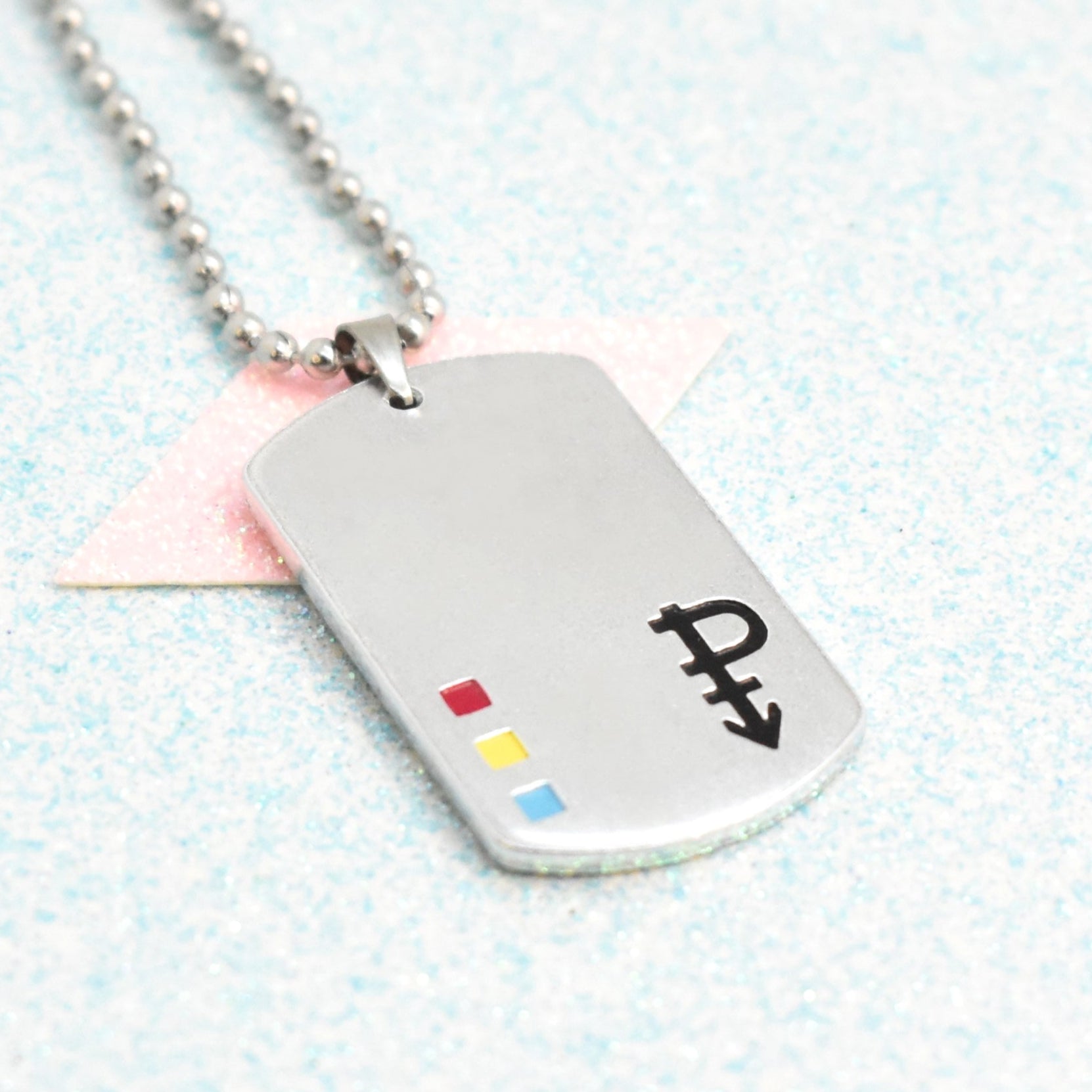 Liberal, Pansexual Necklace