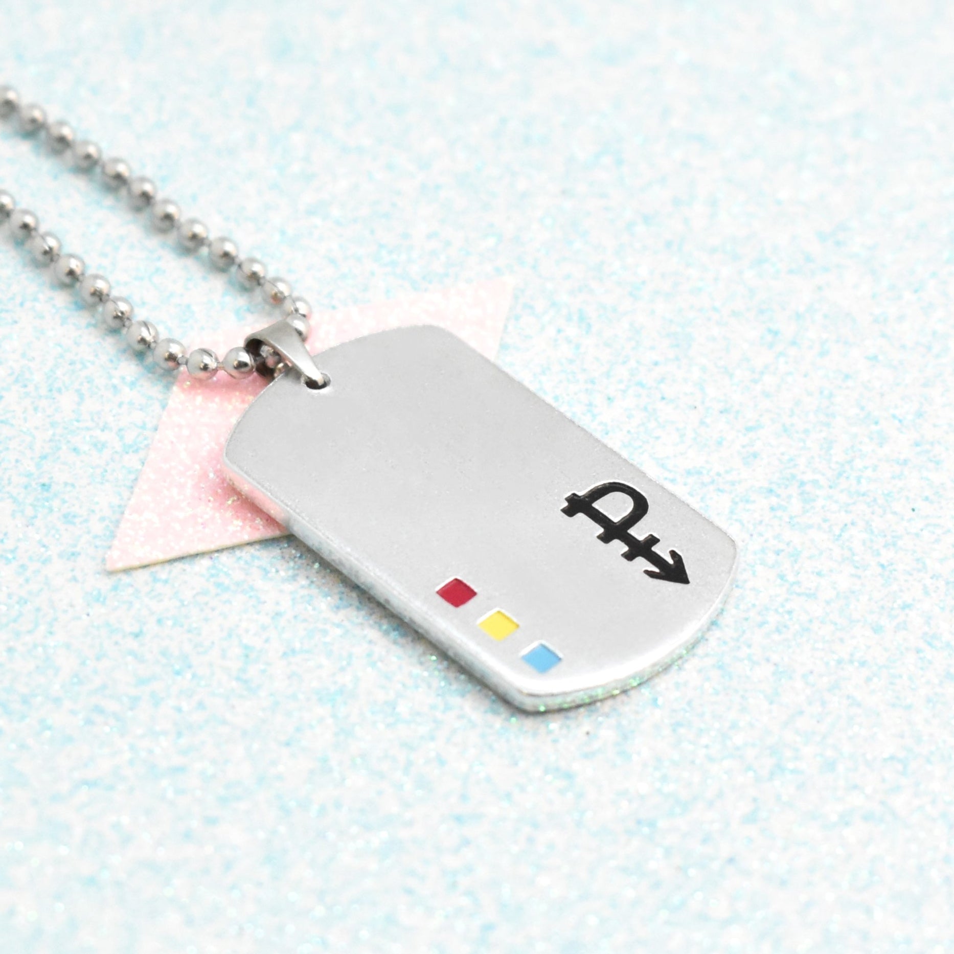 Liberal, Pansexual Necklace