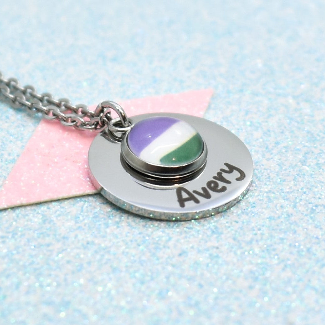 Exposé, Genderqueer Necklace